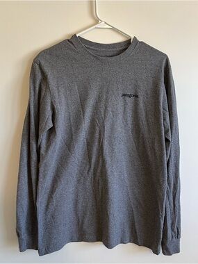 Patagonia Men’s P-6 logo long sleeve Responsibili-T-Shirt